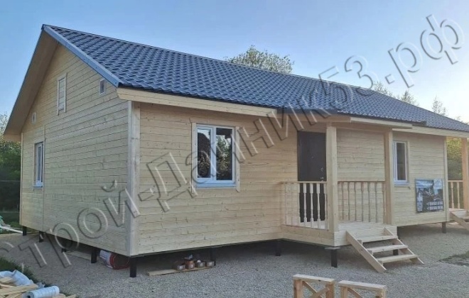 4 Каркасный дом Д-115, 11x9.5м, 91 М², Ленинградская область, Гатчинский район, СНТ Зайцево (11)